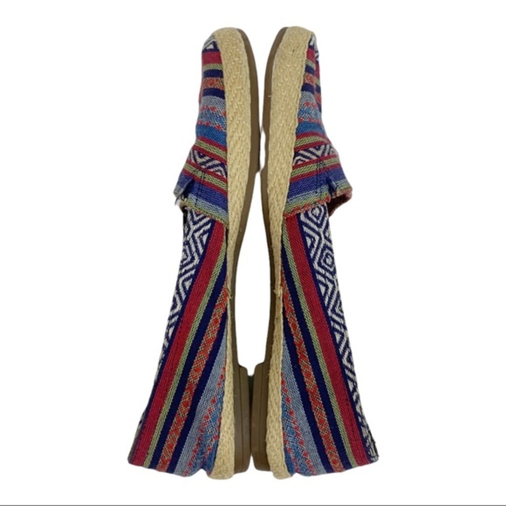 LUCKY BRAND Dexie Boho Aztec Espadrille Flats Women’s Size 7 - Picture 4 of 8